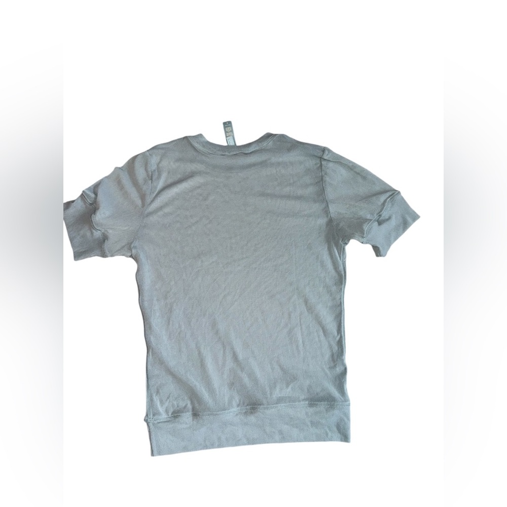 Skims blue mesh top